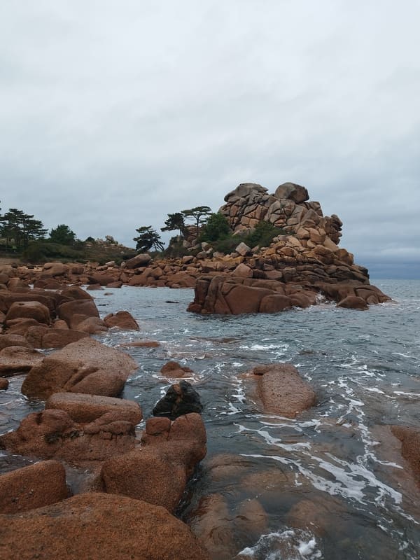 ploumanac'h côte de granit rose bretagne