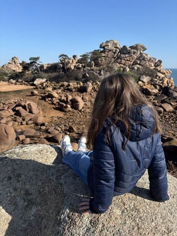 sentier ploumanac'h cote de granit rose bretagne